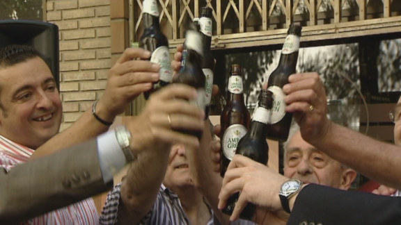 Ámbar Sin, primera cerveza sin alcohol comercializada en España