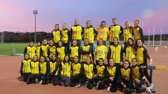 El equipo femenino de Alcampo Scorpio71, segundo en su encuentro de la Liga de Clubes de División de Honor