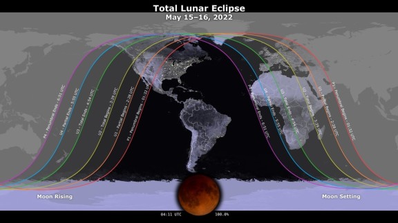 Todo lo que hay que saber sobre el eclipse lunar del 16 de mayo