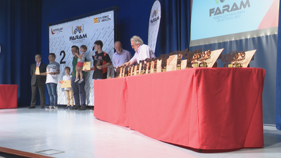 La Federación Aragonesa de Motociclismo celebra su gala anual