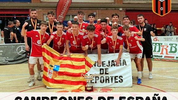 El equipo cadete del AD Sala 10 se proclama campeón de España