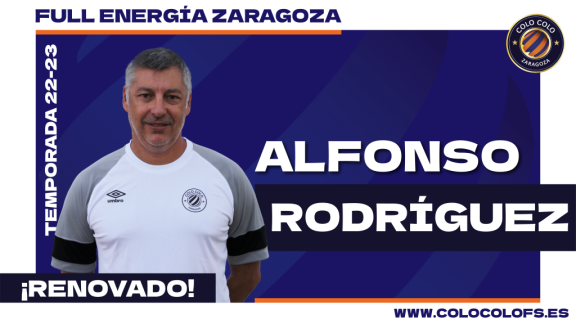 Alfonso Rodríguez seguirá al frente de Full Energía Zaragoza