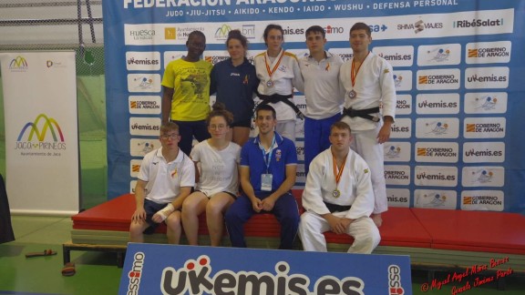 Aragón cosecha cuatro medallas en la Copa de España de judo