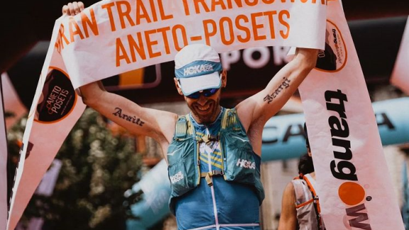 Ion Azpiroz y Leticia Bullido, ganadores de la Gran Trail Aneto - Posets