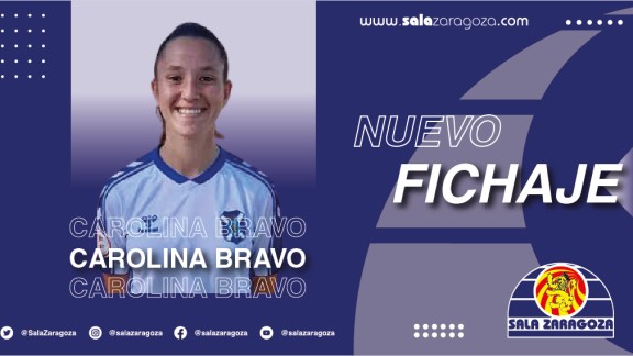 Carolina Bravo, nuevo fichaje del Sala Zaragoza