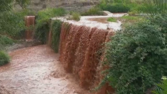 Semana de tormentas de lluvia y granizo en Aragón