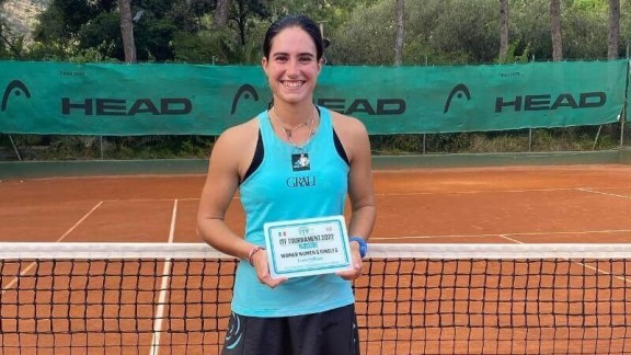 La tenista aragonesa Carlota Martínez logra su segundo título profesional