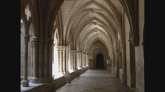 Un rodaje en el monasterio de Veruela