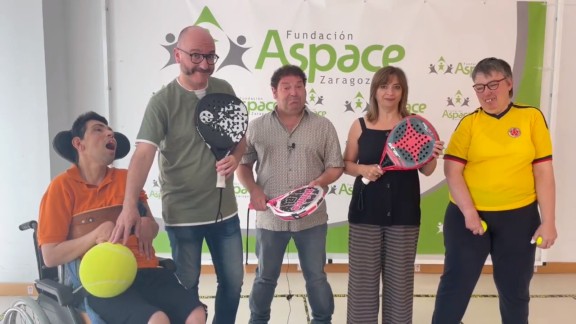Aspace Zaragoza organiza este sábado la II Jornada de Pádel Solidario