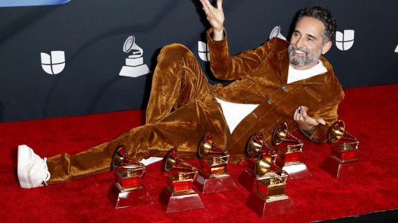 Drexler da la sorpresa y se convierte en el gran vencedor de los 'Latin Grammy'