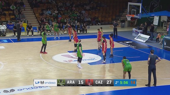 El Casademont Zaragoza cae en Araski tras un partido intenso (63-58)