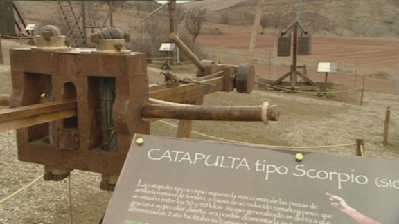 Un parque temático dedicado a las máquinas de asedio