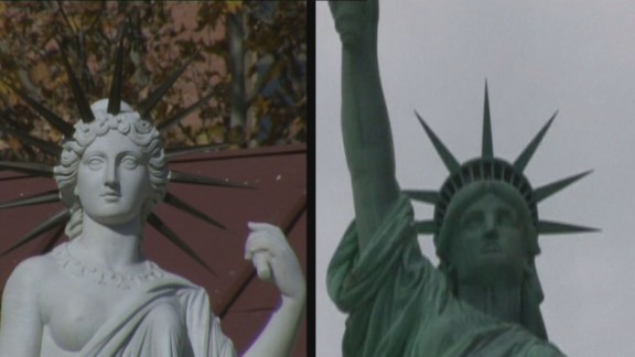 La conexión aragonesa de la Estatua de la Libertad