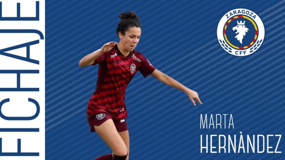 Marta Hernández, nuevo fichaje del Zaragoza CFF