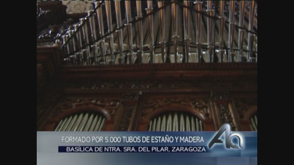 Inauguración del órgano mayor de la basílica del Pilar