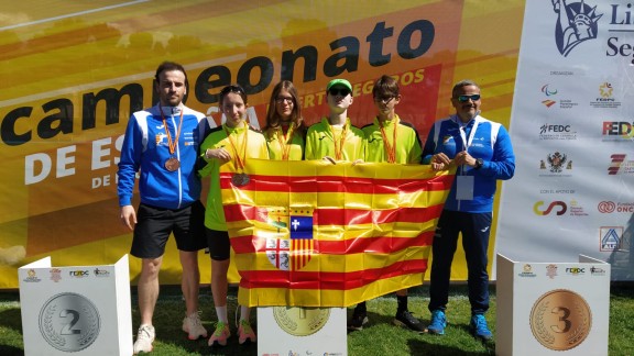 Aragón se trae nueve medallas en el Campeonato de España de Promesas Paralímpicas