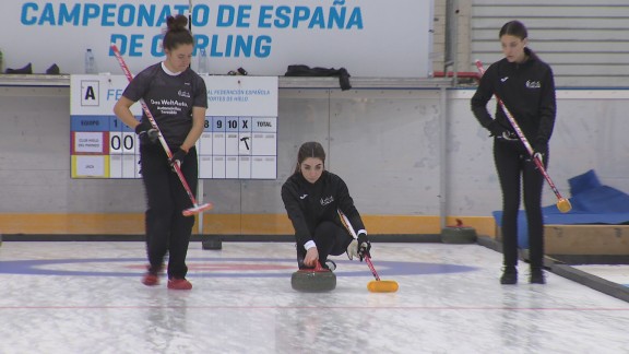 El Club de Hielo del Pirineo, subcampéon de España de curling