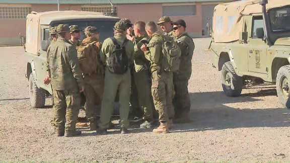 55 militares ucranianos reciben formación en el uso de los tanques Leopard en Zaragoza