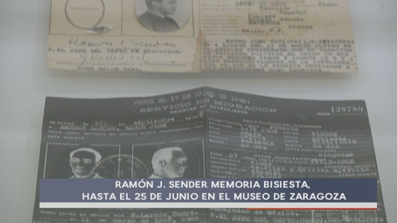 La obra de Ramón J. Sender, en el Museo de Zaragoza
