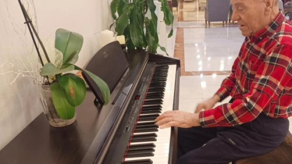 Domingo Belled: “En los infantes aprendí el solfeo y luego a tocar el piano de forma autodidacta”