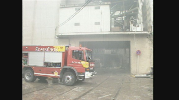 La explosión de la harinera Porta en Huesca