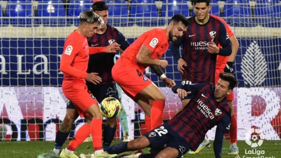 La SD Huesca busca hacer frente al estilo de juego del Andorra
