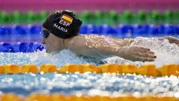 María Delgado logra la primera medalla aragonesa en el Mundial de natación adaptada de Manchester