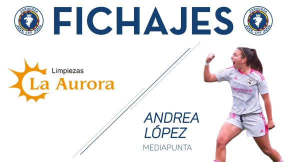 Andrea López, primer fichaje del Zaragoza CFF para la próxima temporada