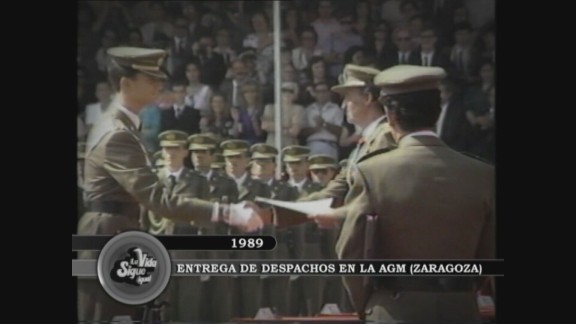 El príncipe Felipe termina su formación militar en Zaragoza