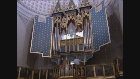 El órgano de la colegiata de Daroca completa su restauración