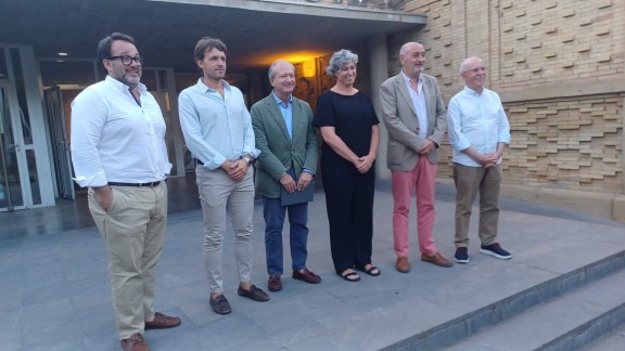 Una Junta Extraordinaria de Accionistas de la SD Huesca en busca de la viabilidad