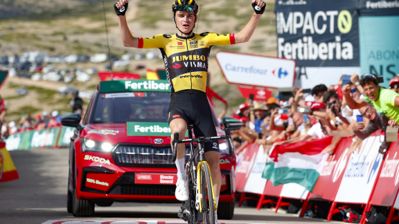 El regreso de la Vuelta a España a territorio aragonés, un éxito