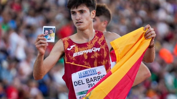 Sergio del Barrio, campeón de Europa sub-20 en 3.000 metros obstáculos