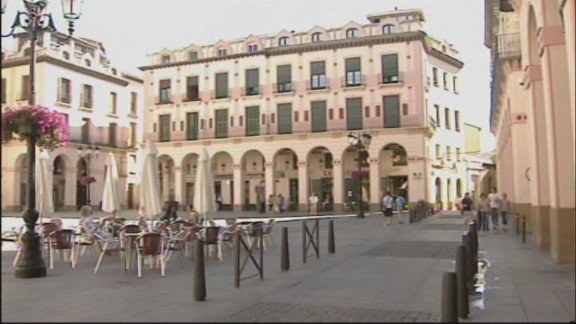 La peatonalización de la plaza López Allué en Huesca
