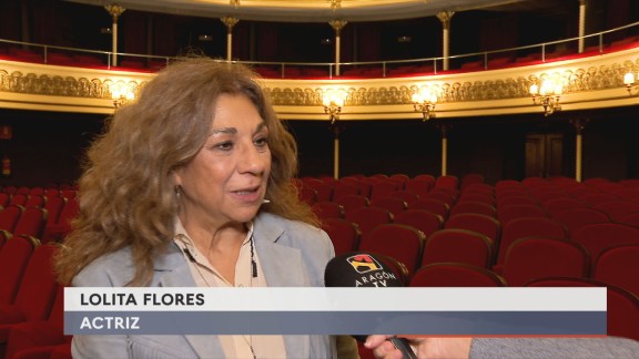 Lolita Flores en el Teatro Principal de Zaragoza