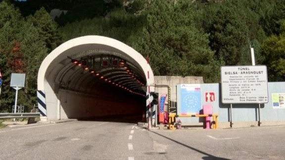 La reapertura nocturna del túnel de Bielsa se retrasa hasta el 1 de diciembre