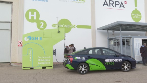 Aragón contará en unas semanas con la primera hidrogenera de uso público