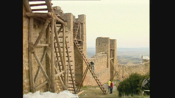 El castillo de Loarre, plató de cine