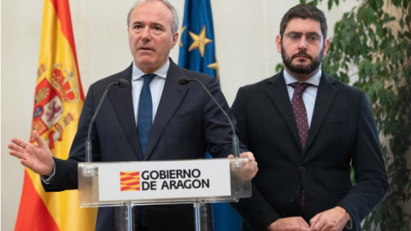 El Gobierno de Aragón urge a convocar una conferencia de presidentes sobre la ley de amnistía