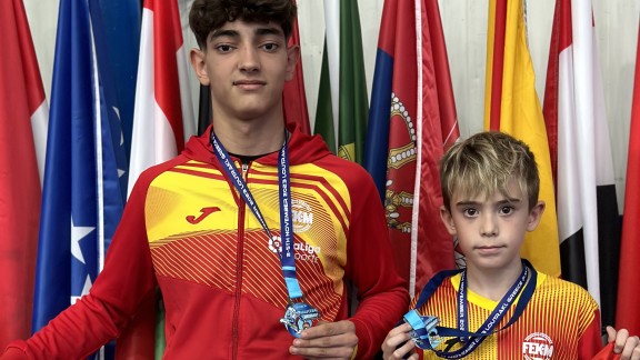 Sergio Pinilla y Cristian Bernal se traen dos medallas de los Campeonatos del Mediterráneo de muay thai
