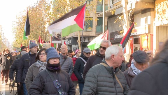 Las capitales aragonesas se suman a las movilizaciones que piden el fin del asedio a Palestina