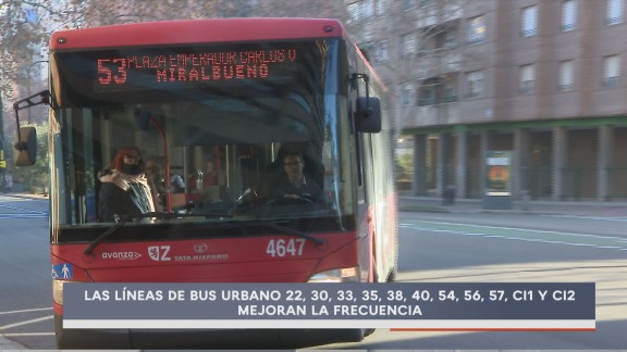 Cambios en el bus urbano de Zaragoza