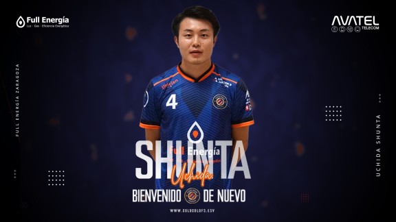 Shunta Uchida regresa al Full Energía Zaragoza