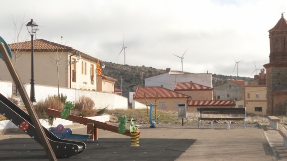 Las energías renovables aportan el 40% de los ingresos en municipios como Chiprana, Allueva o Escucha