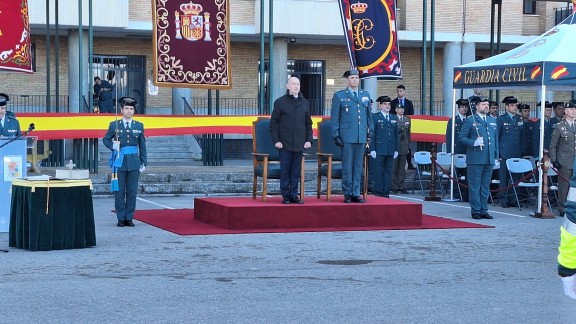 El teniente coronel José Enrique Cordobés asume la Comandancia de la Guardia Civil de Huesca