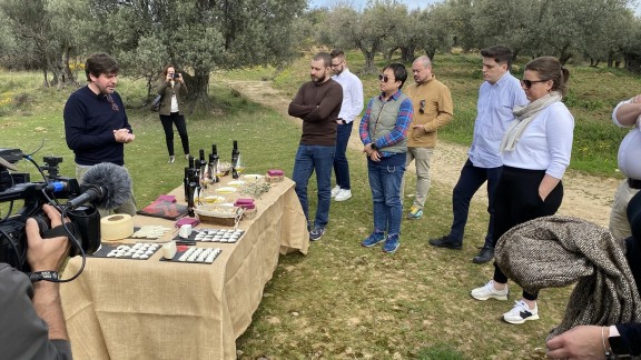 Compradores internacionales visitan Aragón para conocer sus productos 'gourmet'