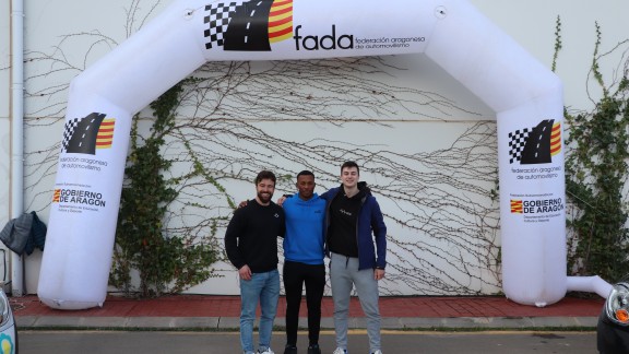 La FADA beca a tres nuevos pilotos para disputar el Campeonato de Aragón de slalom