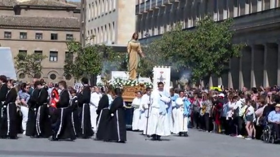 Domingo de Resurrección: cierra la Semana Santa aragonesa con las procesiones del Resucitado