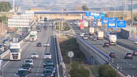 Operación salida por Semana Santa: 1.200.000 vehículos circularán hasta el 1 de abril por las carreteras aragonesas