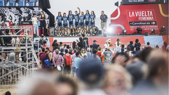 Aragón se llevará gran parte del protagonismo de la Vuelta a España femenina